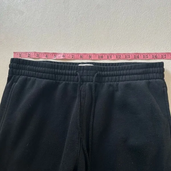 PacSun Black Joggers Men’s/Women’s L | Fleece Lined Sweatpants Minimalist Pocket - Image 9