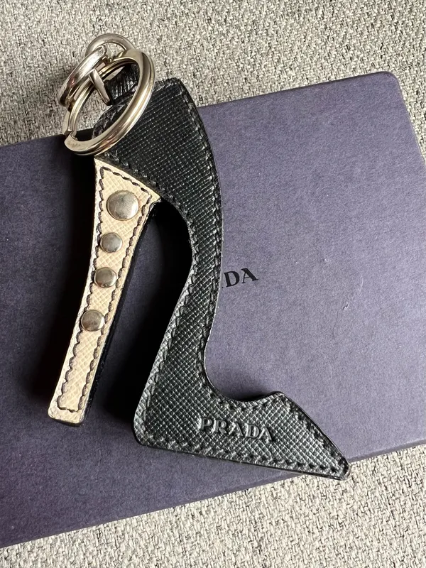 Prada stiletto key chain bag charm - Image 3