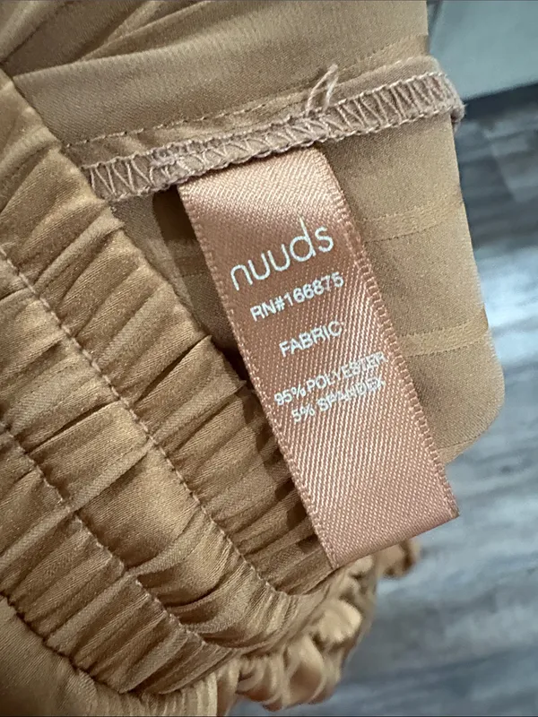 Nuuds Satin Stripe Pajama Pants XL - Image 6