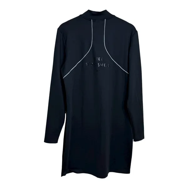 Nike‎ Sportswear Black Mock Neck Long Sleeve Bodycon Dress XL - Image 3