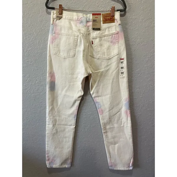 Levi's 501 Original High Rise Straight Leg Jeans Size 29x30 NWT - Image 5
