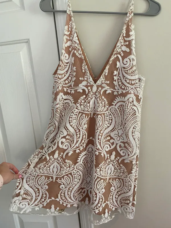 Free People Night Shimmer Mini Dress - Image 7
