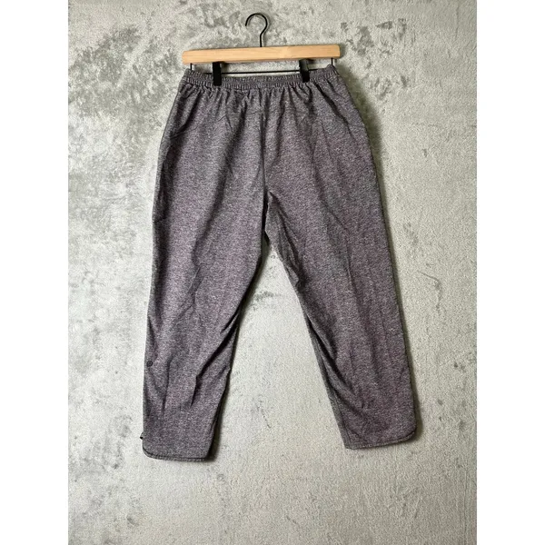 Lululemon Final‎ Play Crop 23" Heather Lux Multi Black 8 Office Travel Commute - Image 3