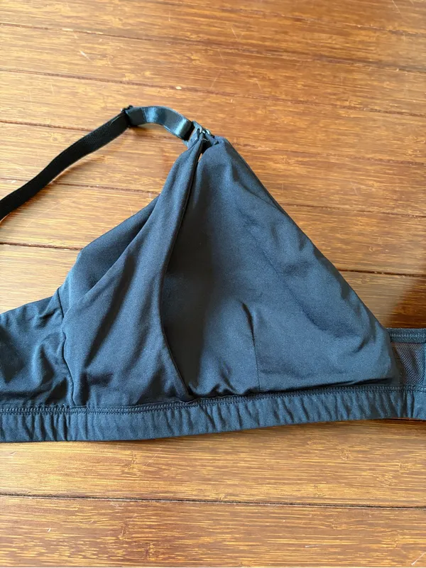 Pepper Nursing Wirefree Bra maternity breastfeeding bra in Black size XL B-C cup - Image 4