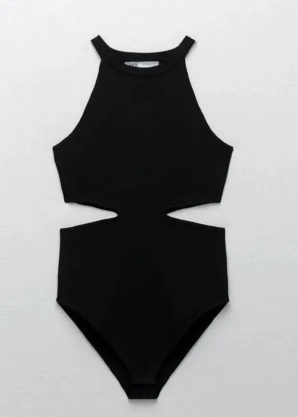 ZARA Cutout Bodysuit - Image 2
