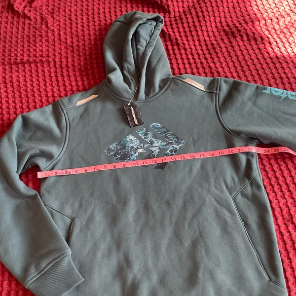 Whitewater Buoy HD Fishing Hoodie Men’s M Breaker Blue Water Resistant NWT - Image 8