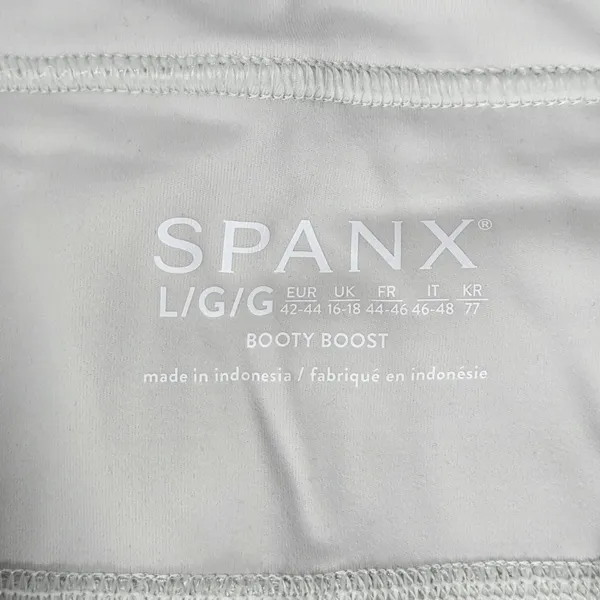 SPANX Booty Boost Skirt Around Knee Pants White Cloud‎ L NWT - Image 6