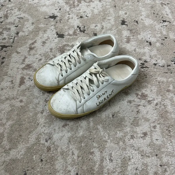 Saint Laurent Women’s Court Classic Sneakers Size 41 - Image 5