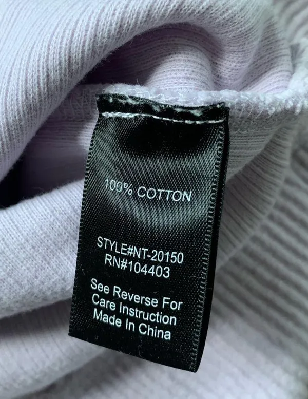 AS Revival Light Purple Cropped Crewneck Sweater S - Image 7