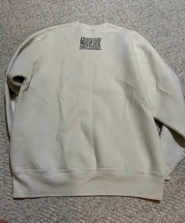 Vintage Green Bay Packer Crewneck - Image 3