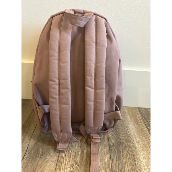 Herschel Supply Co Classic Backpack Pink Canvas School Bag Dusty Rose - Image 3