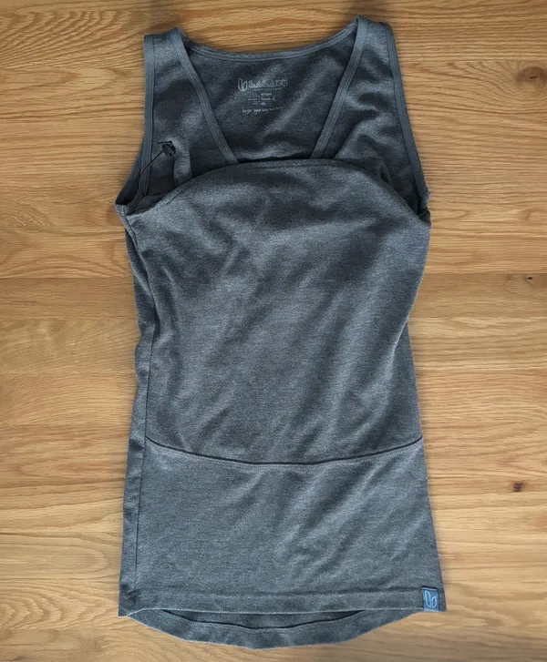 LALABU Soothe Shirt Baby Wearing Top Postpartum Nursing Tank Size M - Image 10