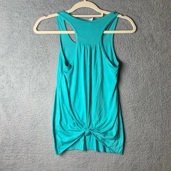 Burn Bootcamp Tank Womens S Small Green Matthews‎ Est. 2015 Workout Gym Exercise - Image 4