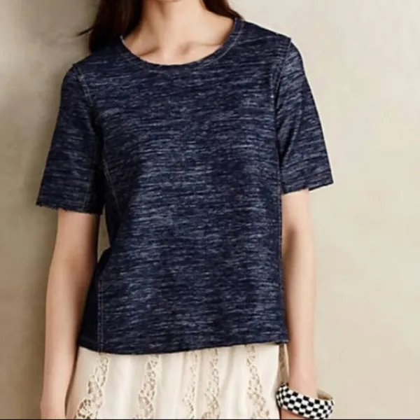 Moa Moa ZOA Blue Top Short Sleeve - Image 2