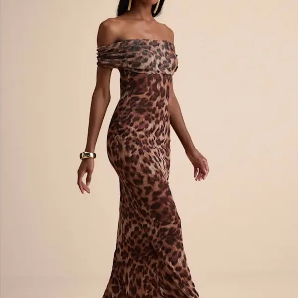 Lulu's Fierce Leopard Print Maxi Dress - Image 4
