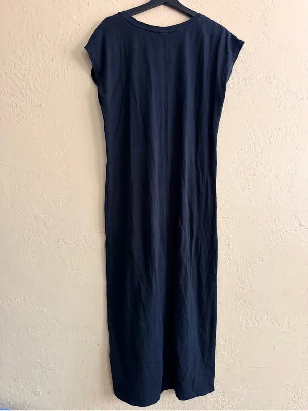 Universal Thread Black Maxi Dress V-Neck - Image 2