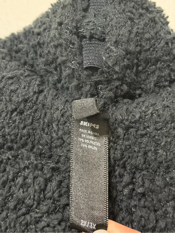 SKIMS Plush Jogger Size 2X/3X Black Comfy Lounge PJ Sweats - Image 3
