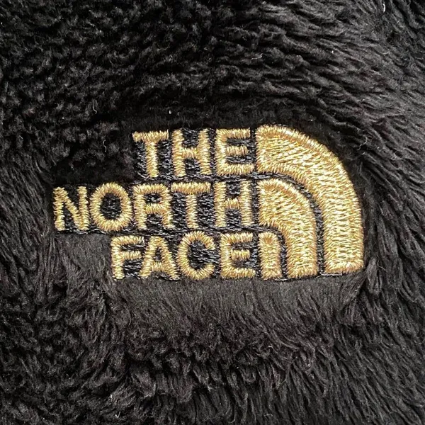 The North Face Osito Black Curry Gold fuzzy fleece jacket Women's Size Medium M - Image 7