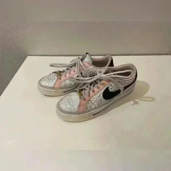 Nike Women’s Court Legacy Serena Williams Design Crew White Sneakers‎ Size 6.5 - Image 10