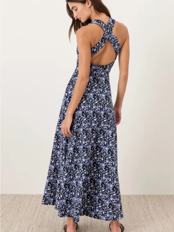 Pact Floral Maxi Dress S Organic Cotton Romantic Cottagecore - Image 2