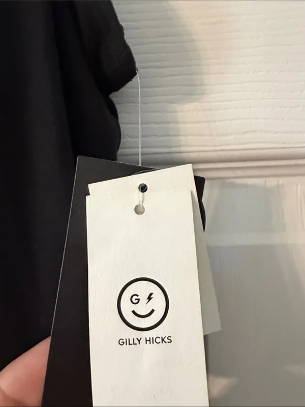 GILY HICKS Black Active Dress with Thin Straps adjustable brand new size L - Image 4