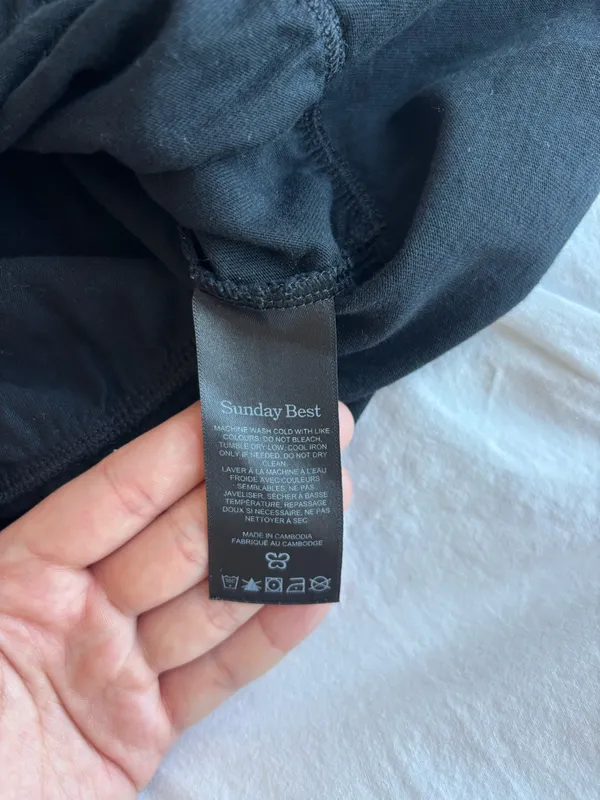 aritzia sunday best kaia top black - Image 4