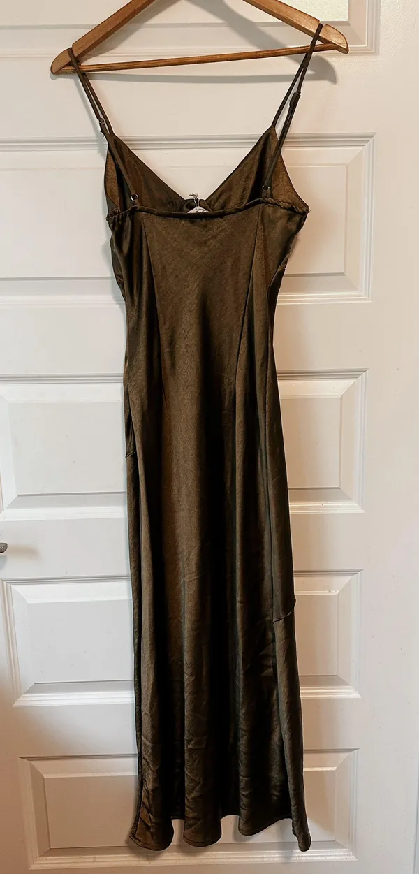Petal and Pup Silk Dress - Image 2