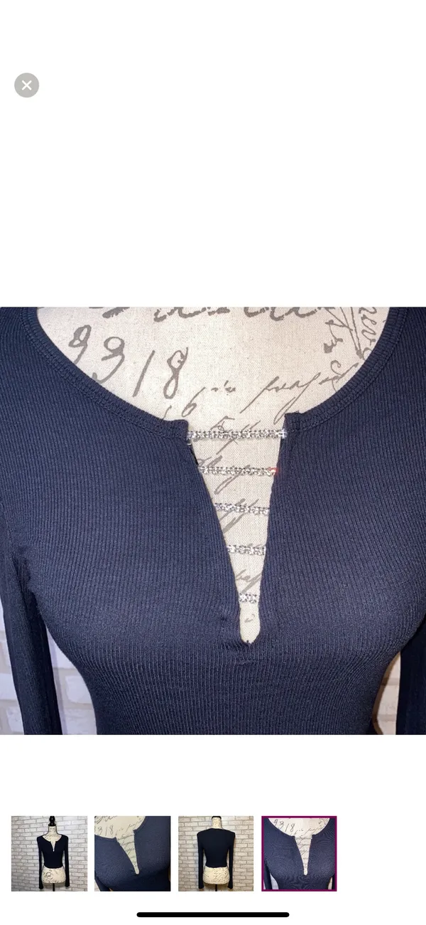 Forever 21 Rhinestone Crop Top - Image 4