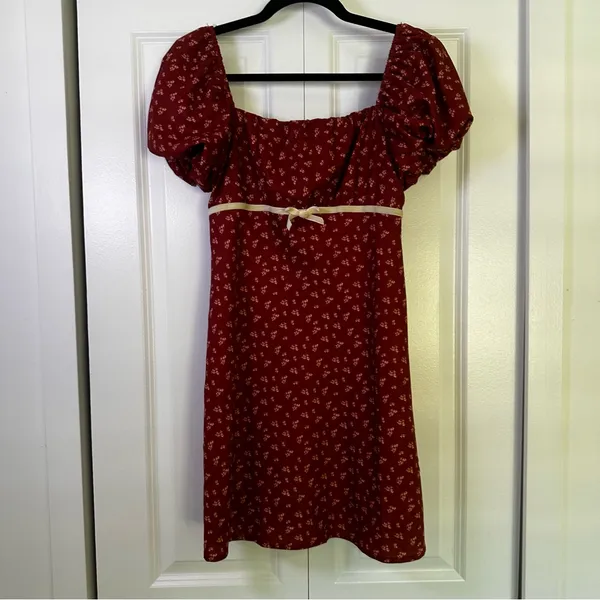 Altar’d State Jasper Floral Bow Dress Small NWOT - Image 2