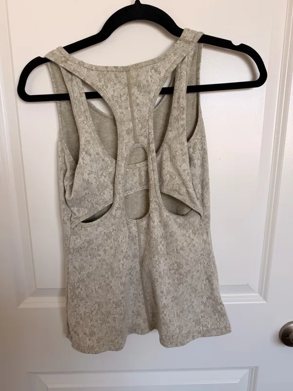 Gymshark Fleur Texture Workout Tank Small - Image 4