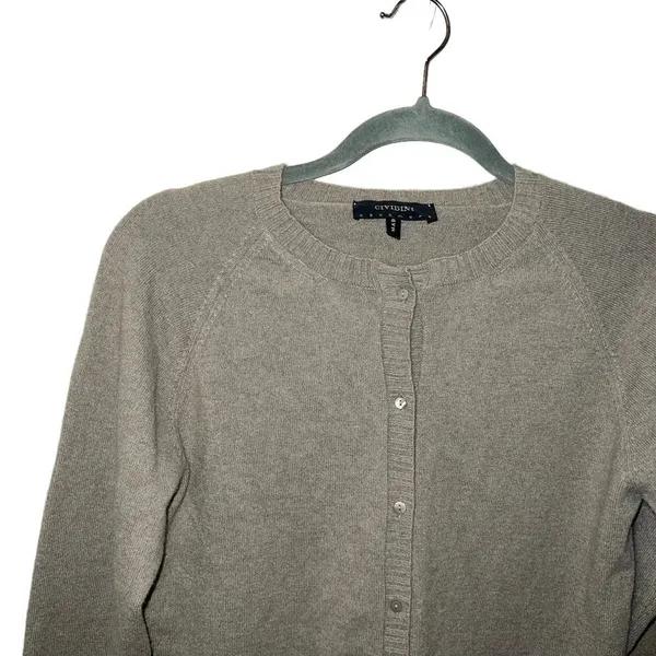 CIVIDINI cashmere sweater button up cardigan - Image 3