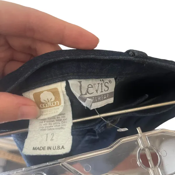 Levi's Silvertab Vintage Women's Size 12‎ Blue High Rise Barrel Jeans - Image 7
