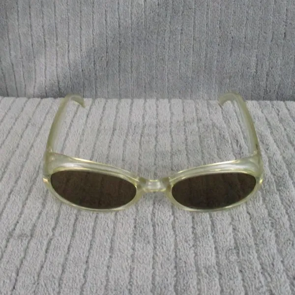 New Divine Eyewear Athena Pearl White / Amber Sunglasses - Image 6