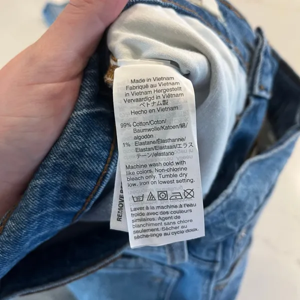Madewell The Perfect Vintage Crop Jean Rosabelle Wash: Comfort Stretch‎ Edition - Image 10