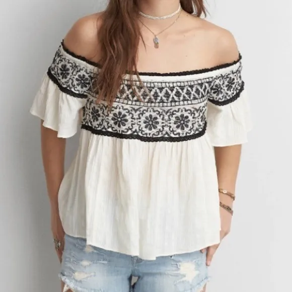 Off The Shoulder Top American Eagle - Image 2