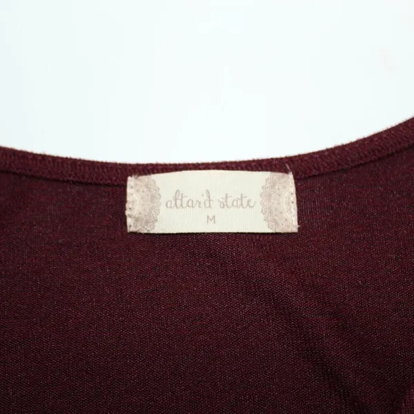 Altar'd State Sweater Dress Faux Wrap Size Medium - Image 3