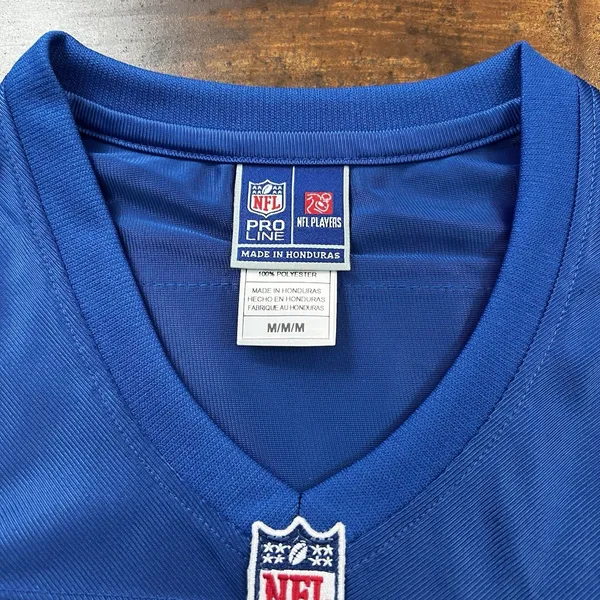 Indianapolis Colts NFL Pro Line Blank Jersey Women’s Medium Blue/White NFL Sport - Image 6