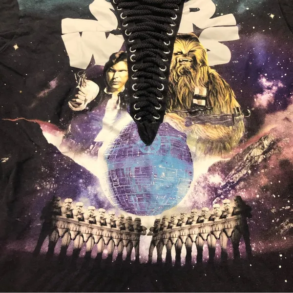 Star Wars Lace Up T-Shirt - Image 4