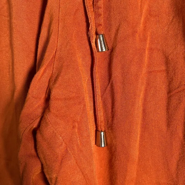 Nanette‎ Lepore Women's Rust Burnt Orange Lyocell Jogger Pants Size Medium - Image 7