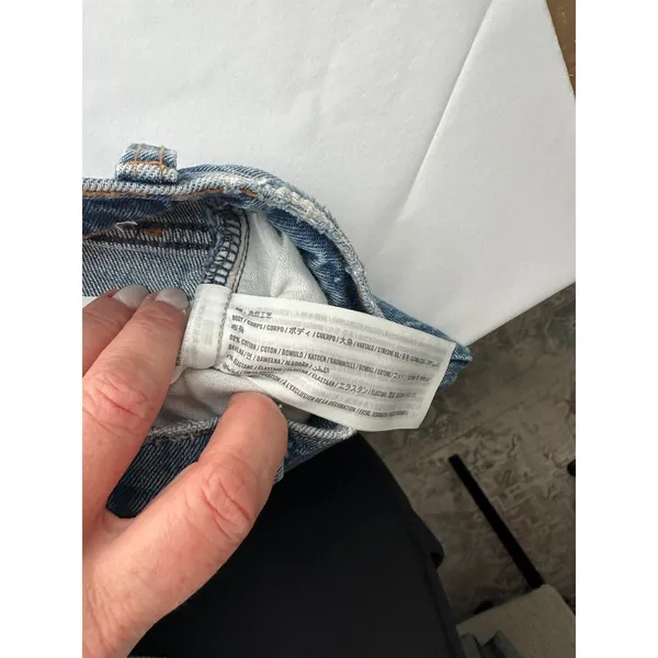 Abercrombie & Fitch The 90's Straight Ultra High Rise Jeans Size 29/8 - Image 5