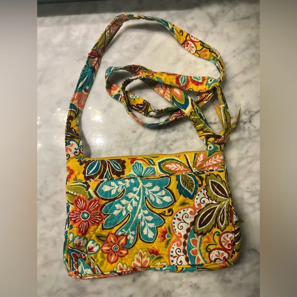 Vera Bradley Multicolor Floral Crossbody Bag - Image 2