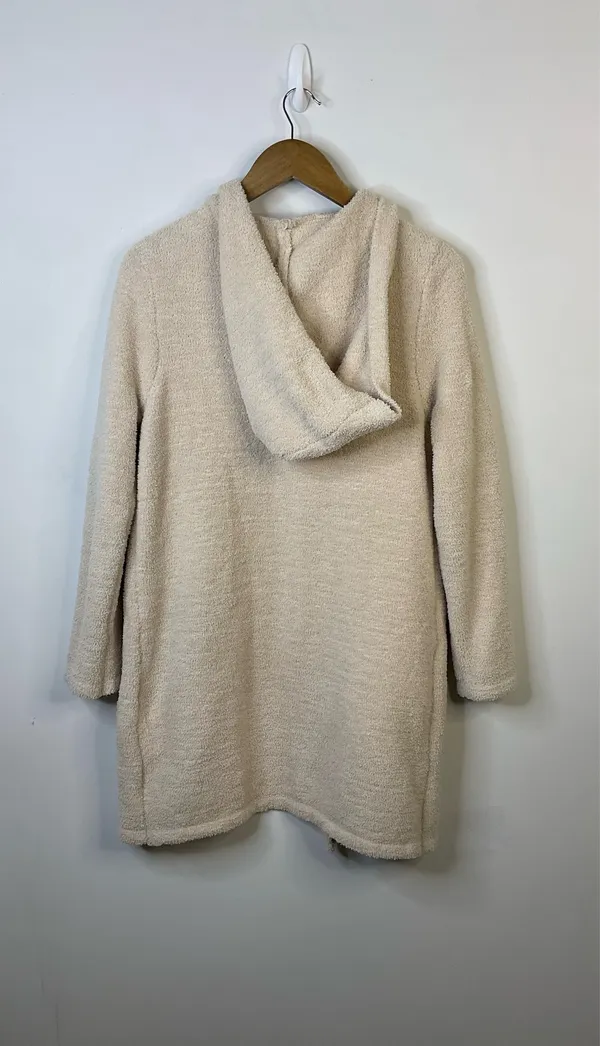 Cupcakes and Cashmere Hooded Open Front Cardigan Size Medium - Image 5