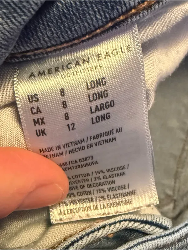 American Eagle Outfitters Super Hi-Rise Skinny Jeans - Image 3