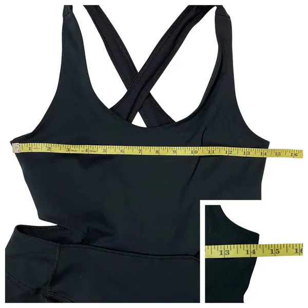 Free People Movement Back it Up Jumpsuit - Black - Medium - Image 8