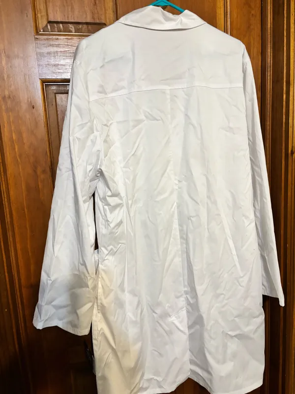 Unisex Cherokee white lab coat - Image 4