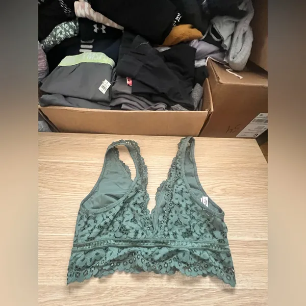 Victoria’s Secret - Lace Plunge V-Neck Bralette in Green - Image 5