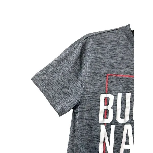 Ohio State University T-Shirt S "Buckeye Nation"‎ Gray Graphic Athletic Tee OSU - Image 6