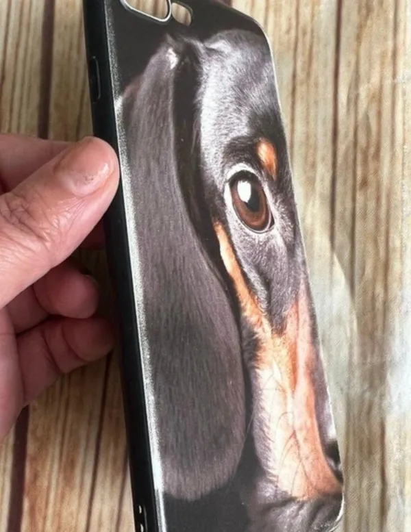 Dachshund Doberman Dog Phone Case Black for IPhone 7 Plus - Image 7