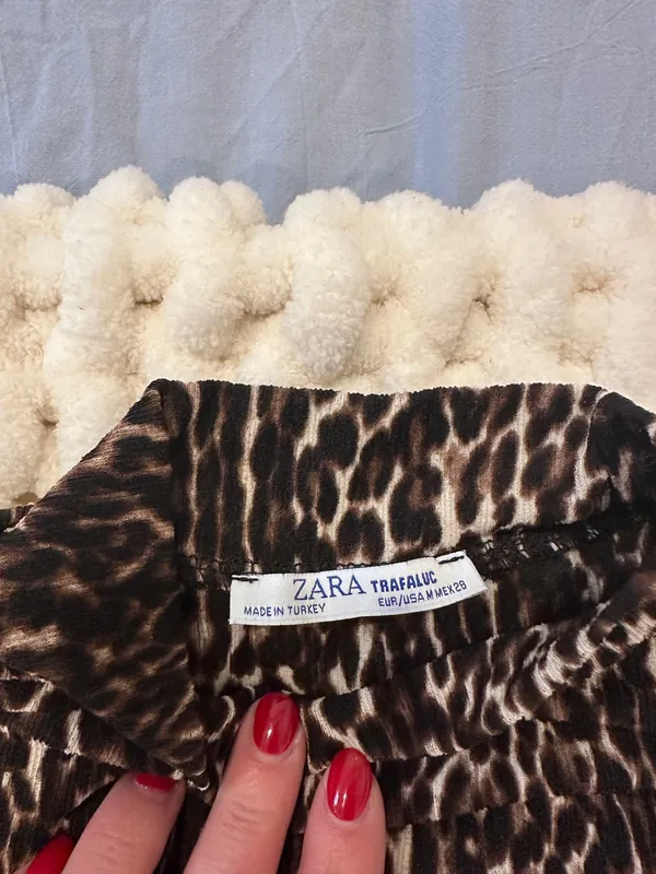 ZARA Cheetah Top - Image 2