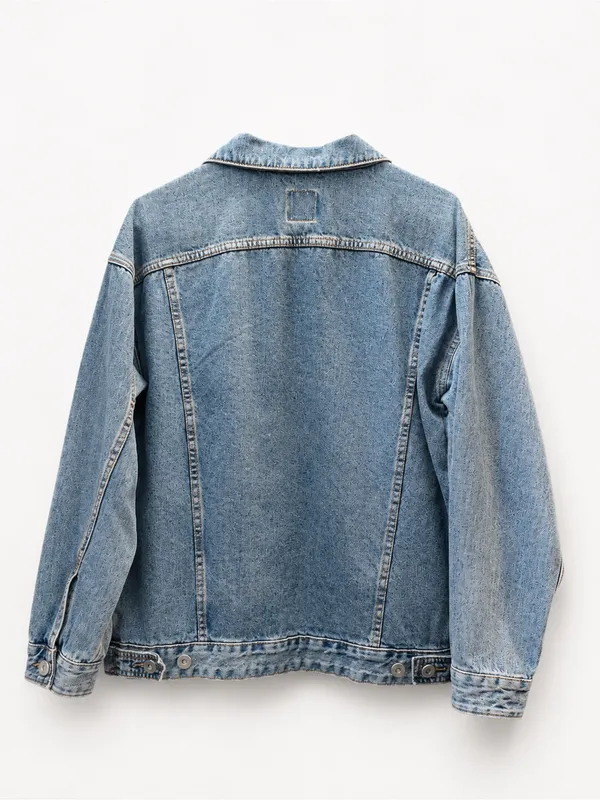 Wild Fable Distressed Denim Jacket - Image 2